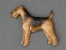 Brooche Figure - Airedale Terrier