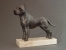 Classic Figure on Marble Base - American Staffordshire Terrier