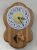 Wall Clock Rustical Head - Airedale Terrier