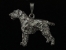 Pendant Figure Silver - German Wirehaired Pointer
