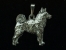 Norský buhund - Přívěsek postava stříbro