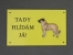 Výstražná tabulka postava - Anatolský pastevecký pes