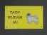 Výstražná tabulka postava - Boloňský psík