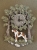 Nástěnné hodiny kovové - Louisianský leopardí pes