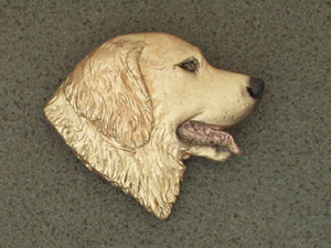 Golden Retriever - Brooche Large Head
