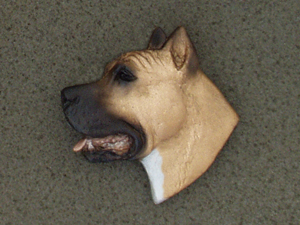 American Staffordshire Terrier - Brooche Large Head