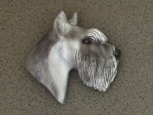 Schnauzer - Brooche Large Head