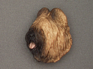 Briard - Brooche Large Head