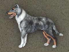 Collie Smooth - Brooche Figure