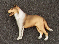 Collie Smooth - Brooche Figure