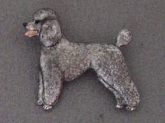 Poodle Sport - Brooche Figure