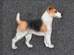 Jack Russell Terrier - Brooche Figure