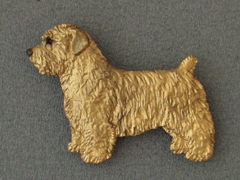 Glen of Imaal Terrier - Brooche Figure