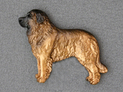 Leonberger - Brooche Figure