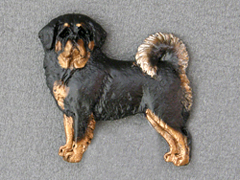 Tibetan Mastiff - Brooche Figure