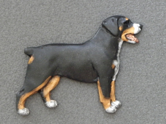 Entlebušský salašnický pes - Brož postava