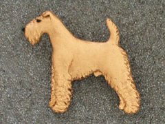 Irish Terrier - Brooche Figure