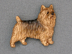 Australian Terrier - Brooche Figure