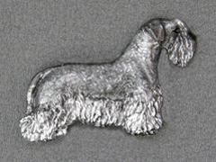 Bohemian Terrier - Brooche Figure