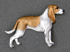 Swiss Hound - Brooche Figure