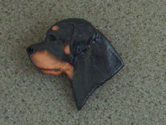 Rottweiler - Brooche Small Head