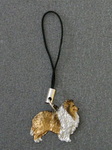 Sheltie - Cell Phone Charm