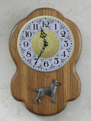 Inca Hairless Dog - Wall Clock Rustical Figure