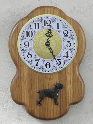 Cane Corso - Wall Clock Rustical Figure