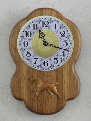 Viszla - Wall Clock Rustical Figure