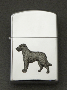 Irish Wolfhound - Gasoline Ligter Figure
