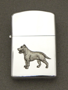 American Staffordshire Terrier - Gasoline Ligter Figure