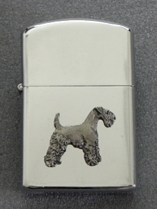Airedale Terrier - Gasoline Ligter Figure