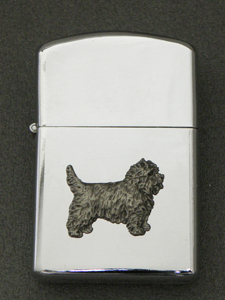 Cairn Terrier - Gasoline Ligter Figure