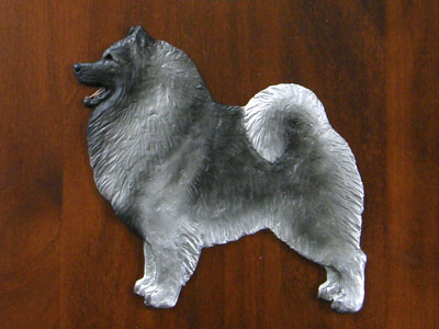Keeshond - Gate Sign