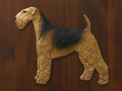 Airedale Terrier - Gate Sign