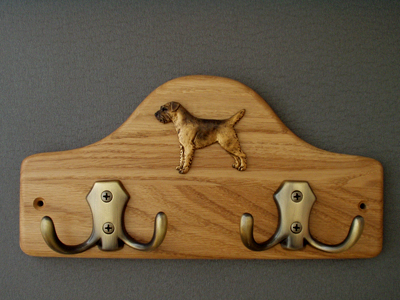 Border Terrier - Leash Hanger Figure