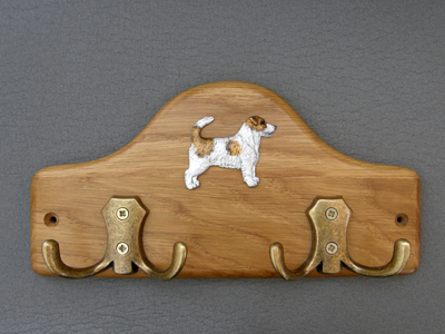 Jack Russell Terrier Broken - Leash Hanger Figure