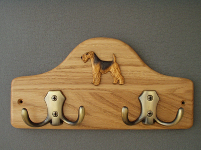 Welsh Terrier - Leash Hanger Figure