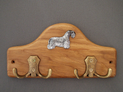 Bohemian Terrier - Leash Hanger Figure