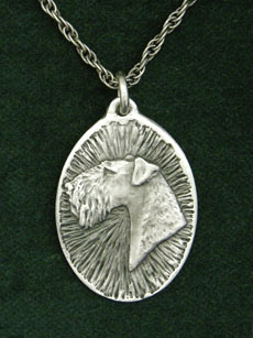 Airedale Terrier - Medallion