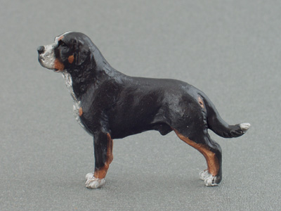 Large Swiss Mountain Dog - Mini Model