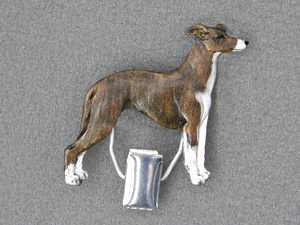 Whippet - Number Card Clip