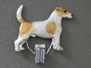 Jack Russell Terrier - Number Card Clip