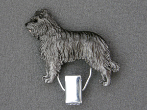 Pyrenean Shepherd Dog - Number Card Clip