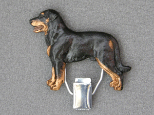 Beauceron - Number Card Clip