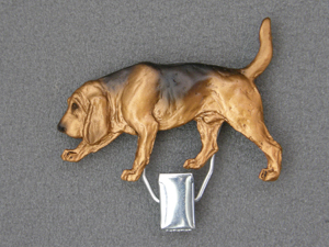 Bloodhound - Number Card Clip
