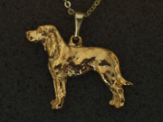 Black & Tan Coonhound - Pendant Figure