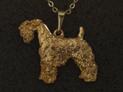 Kerry Blue Terrier - Pendant Figure