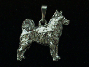 Shiba Inu - Pendant Figure Silver