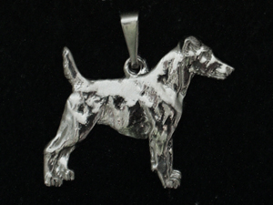 Fox Terrier Smooth - Pendant Figure Silver